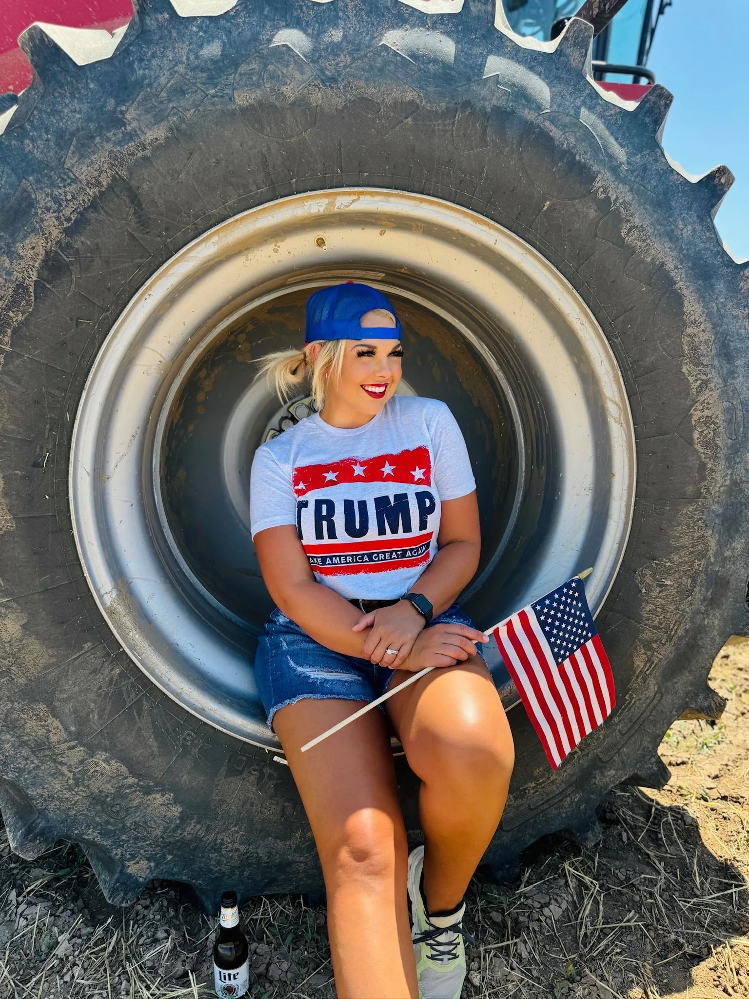 Trump - Make America Great Again Tee sold by The Dogwood Boutique product image thumbnail 3