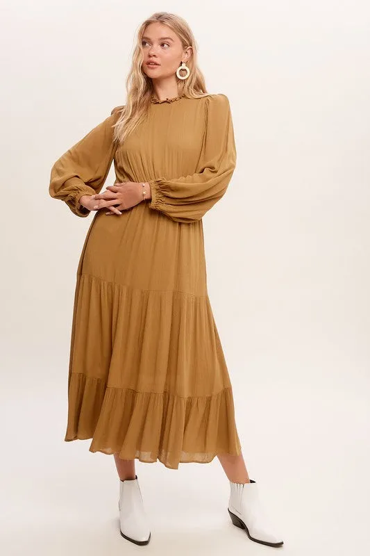 Feminine Boho Inspired Maxi Woven Dress sold by The Dogwood Boutique product image thumbnail 2