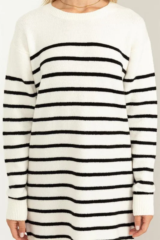 Casually Chic Striped Sweater Dress sold by The Dogwood Boutique product image thumbnail 5