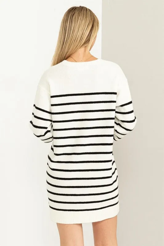 Casually Chic Striped Sweater Dress sold by The Dogwood Boutique product image thumbnail 3