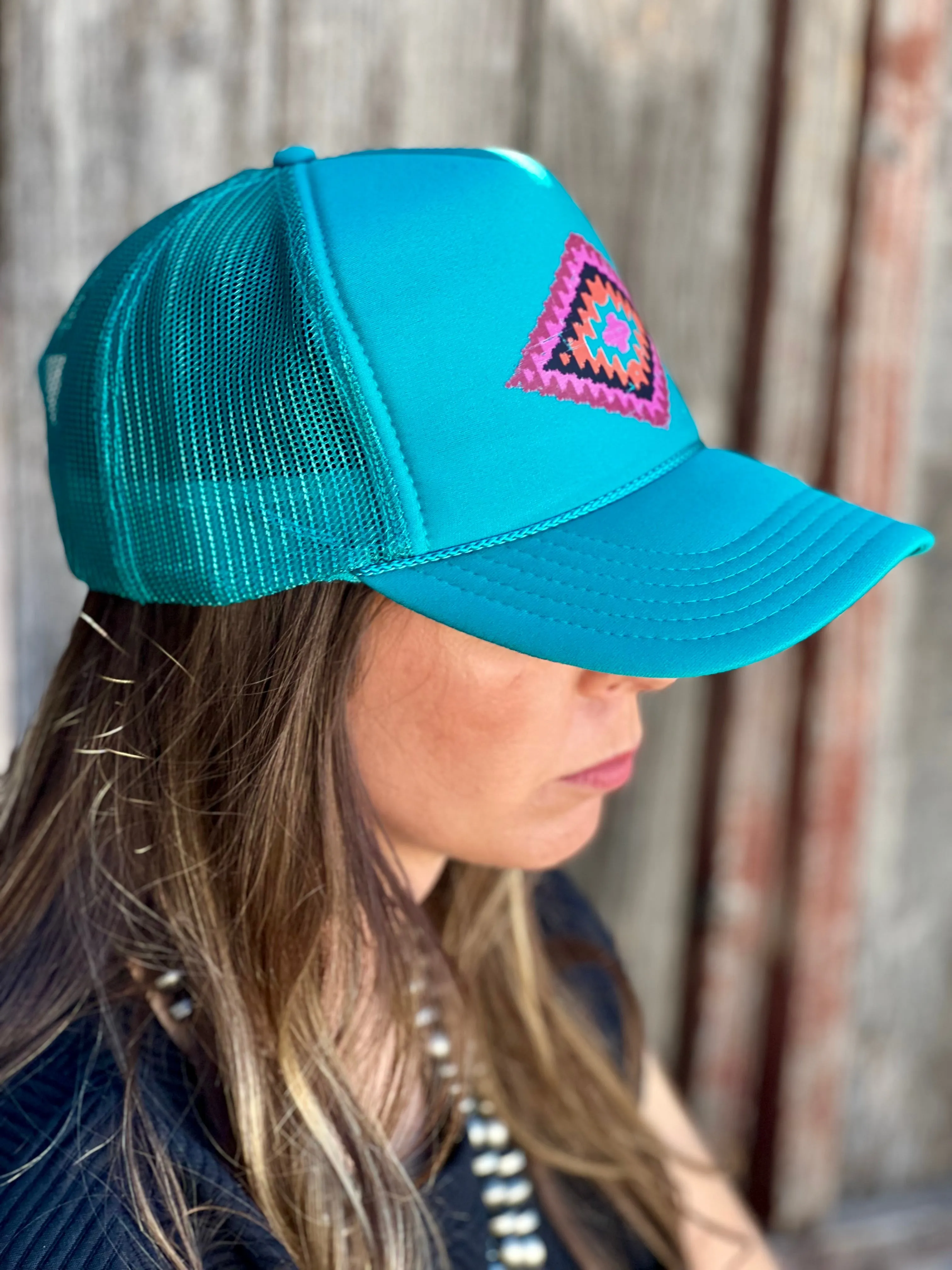 Cheyenne Aztec on Foam Trucker Cap sold by The Dogwood Boutique product image thumbnail 2