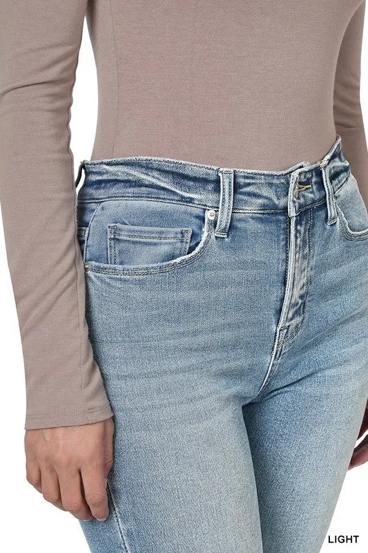 High Rise Ankle Skinny Denim Pants sold by The Dogwood Boutique product image thumbnail 4