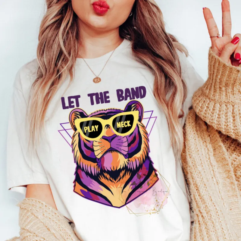 Play Neck Tee sold by The Dogwood Boutique