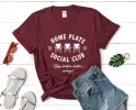 Home Plate Social Club Tee sold by The Dogwood Boutique