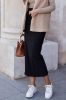 High Waist Pull-On Midi Skirt sold by The Dogwood Boutique