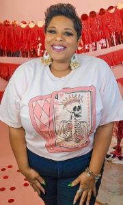 Queen of Hearts Graphic T-Shirt sold by The Dogwood Boutique