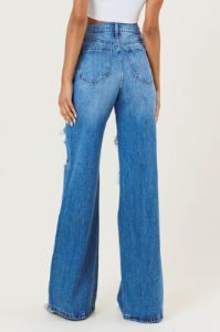 HIGH WAISTED WIDE LEG JEAN sold by The Dogwood Boutique