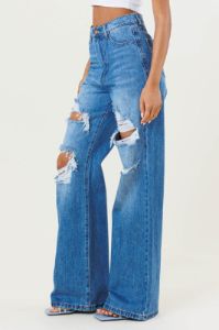 HIGH WAISTED WIDE LEG JEAN sold by The Dogwood Boutique