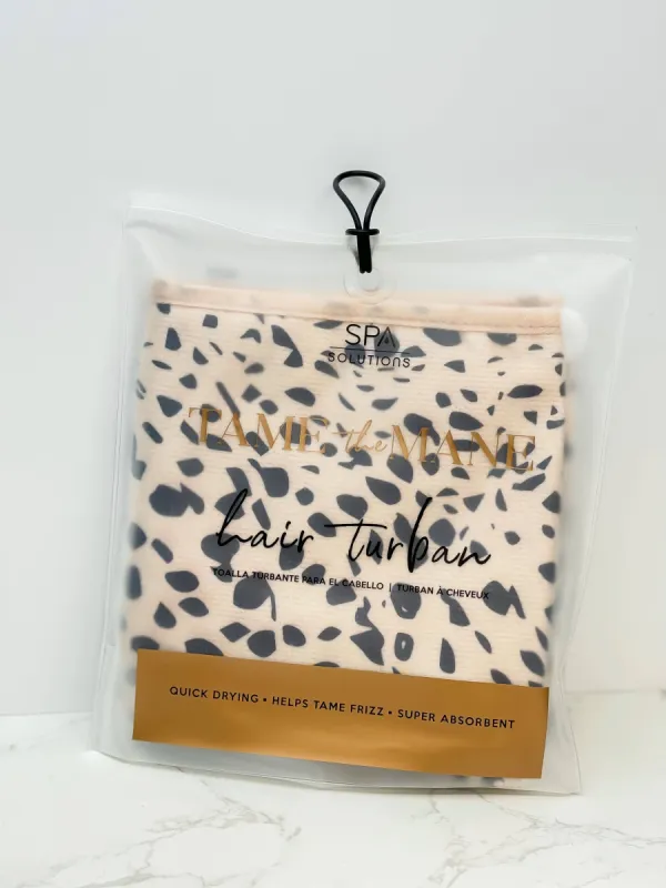Hair Turban - Cheetah sold by The Dogwood Boutique