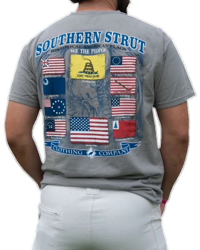 American Flags T-Shirt sold by The Dogwood Boutique