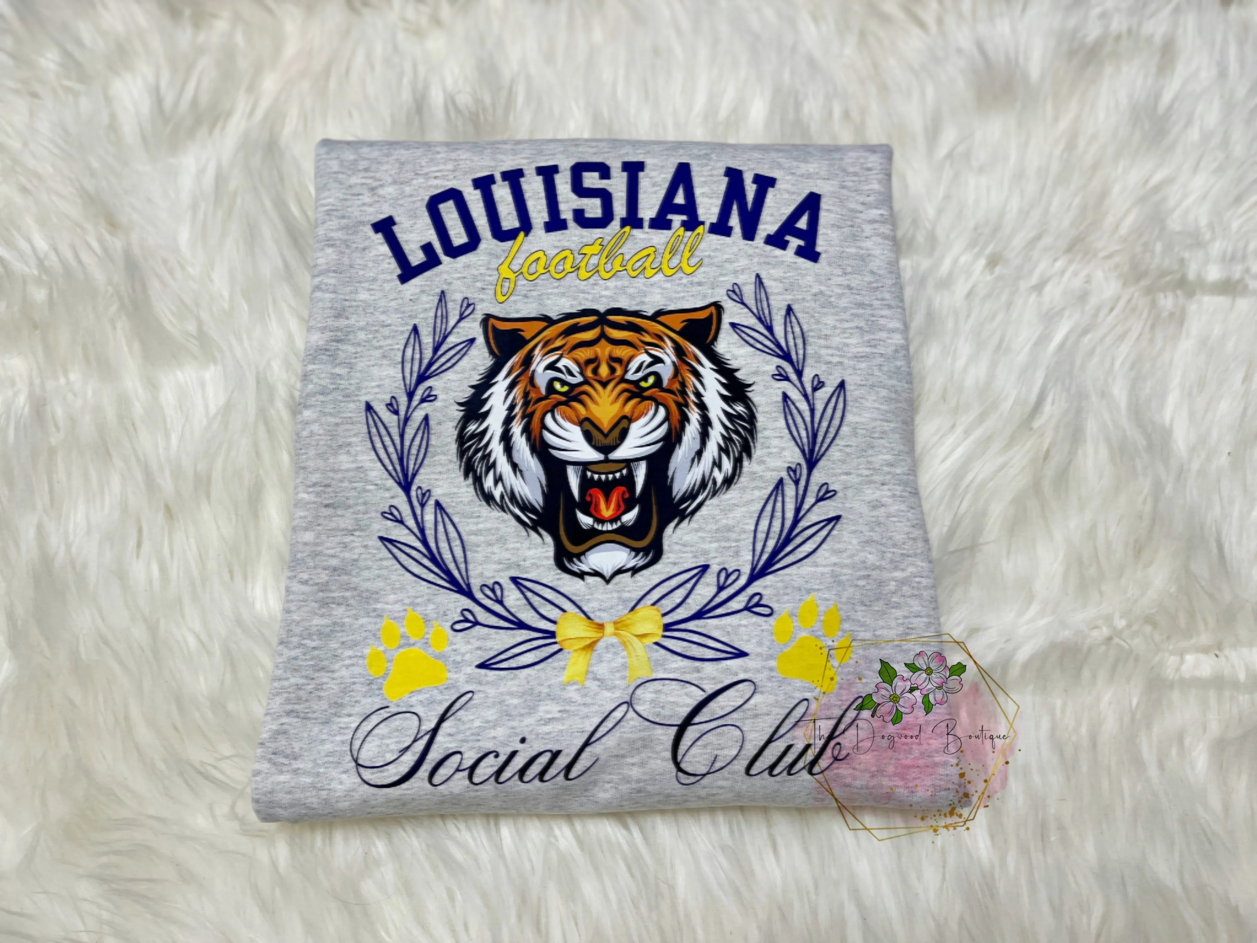 LA Tigers Social Club Sweatshirt sold by The Dogwood Boutique