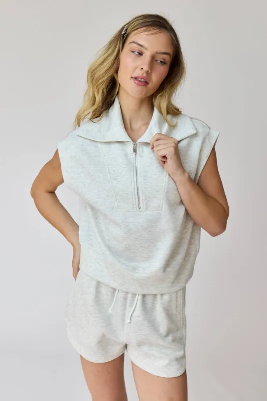 White Melange Blake Set sold by The Dogwood Boutique