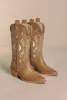 Tan Western Mid Boots sold by The Dogwood Boutique