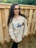 Beige Sequin Halloween Corded Crew sold by The Dogwood Boutique