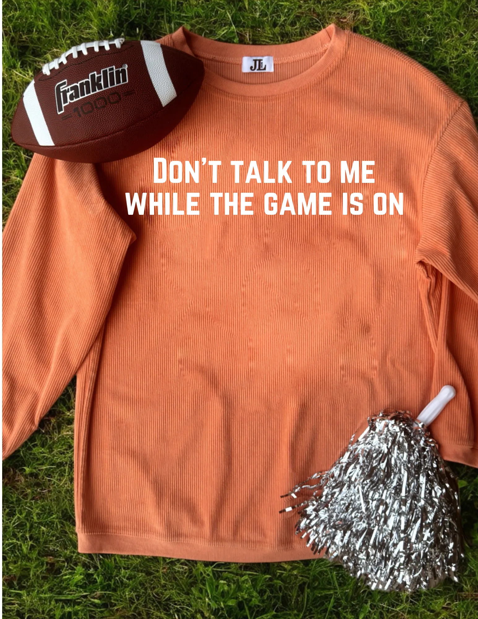 Don’t Talk To Me Corded Crew sold by The Dogwood Boutique product image thumbnail 4