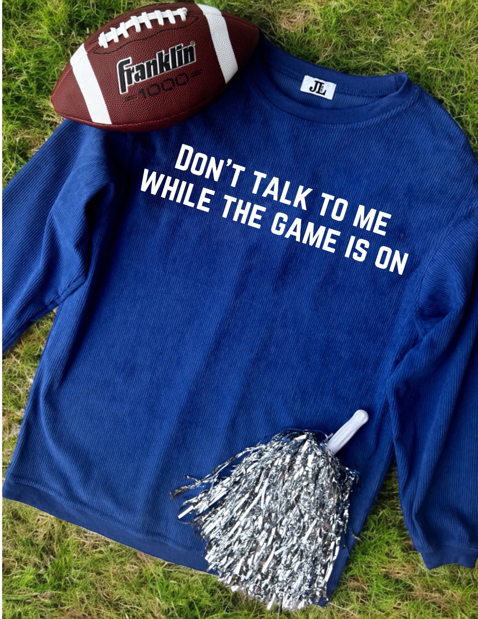 Don’t Talk To Me Corded Crew sold by The Dogwood Boutique product image thumbnail 2