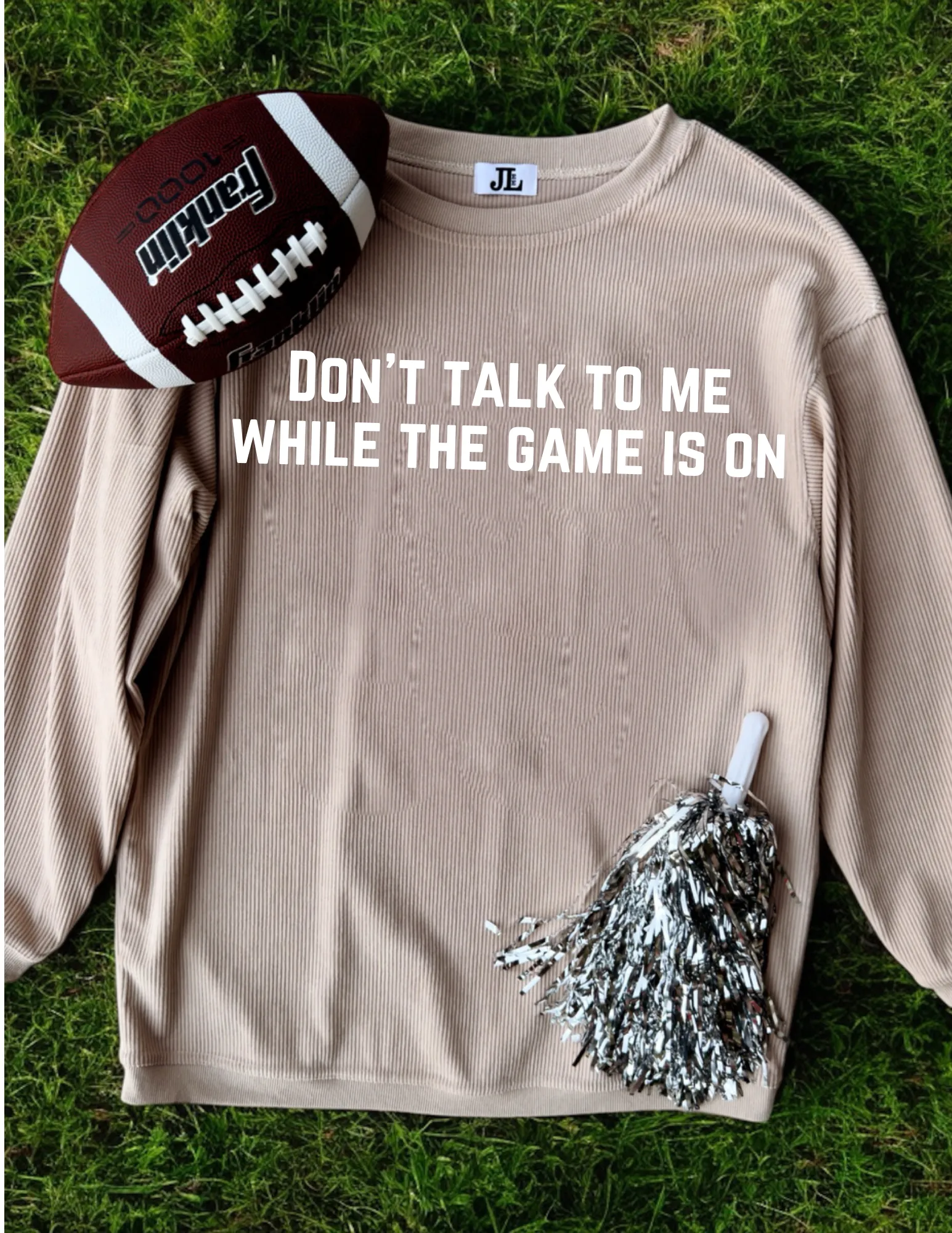 Don’t Talk To Me Corded Crew sold by The Dogwood Boutique