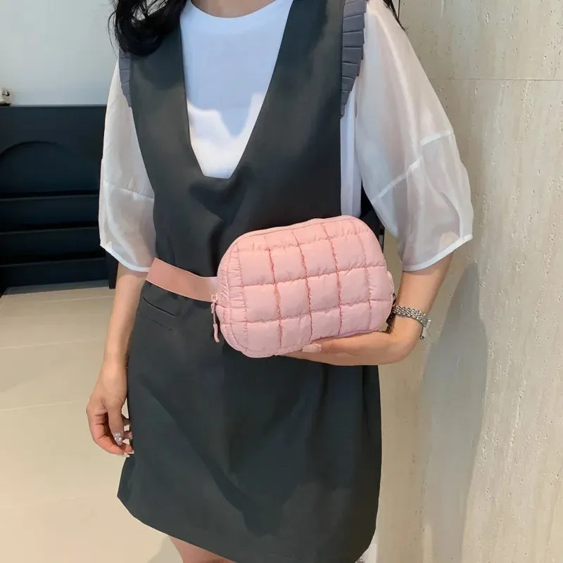 Quilted Puffer Belt Bag sold by The Dogwood Boutique product image thumbnail 4