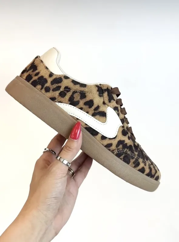 Leopard Sneakers Adult sold by The Dogwood Boutique