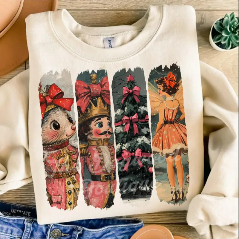 Classic Nutcracker Icons Sweatshirt sold by The Dogwood Boutique
