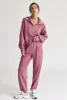 Penelope Loose Fit Half Zip Pullover & Pants Set sold by The Dogwood Boutique
