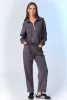 Penelope Loose Fit Half Zip Pullover & Pants Set sold by The Dogwood Boutique