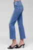 RISEN Full Size Tummy Control High Rise Crop Straight Jeans Plus Size sold by The Dogwood Boutique