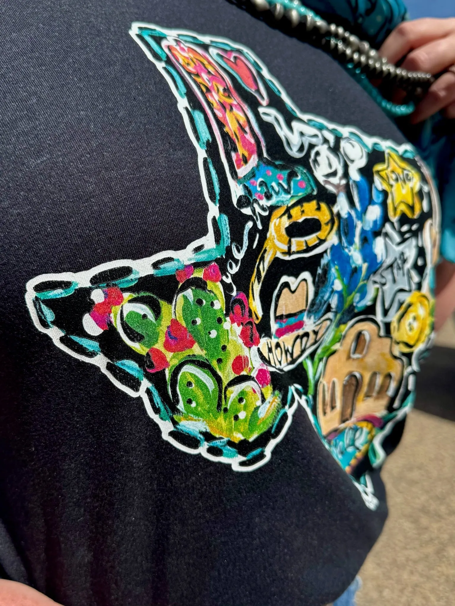 Callie Ann Stelter Texas Icons Tee sold by The Dogwood Boutique product image thumbnail 3