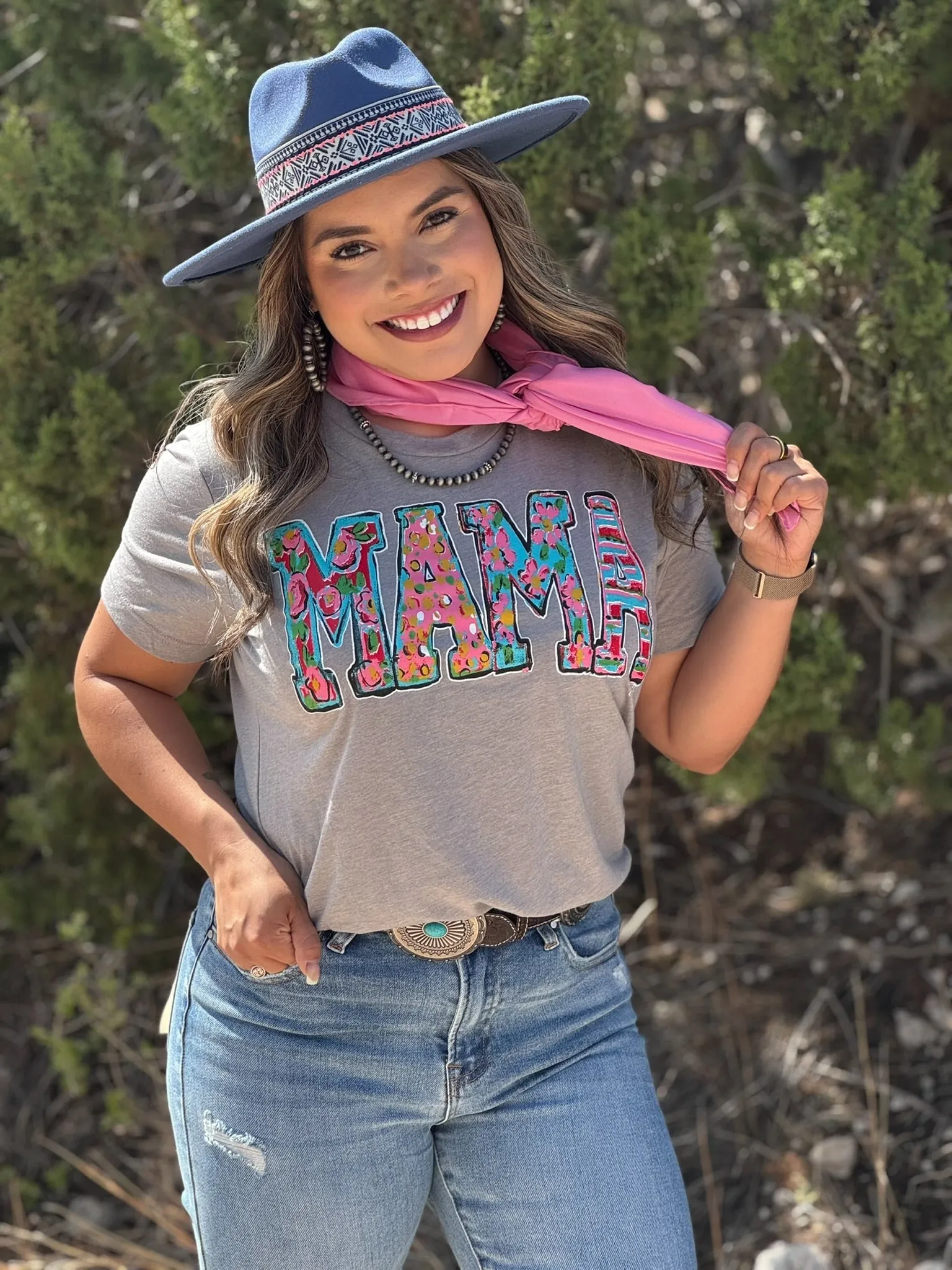 Callie Ann Stelter Mama Tee sold by The Dogwood Boutique product image thumbnail 3