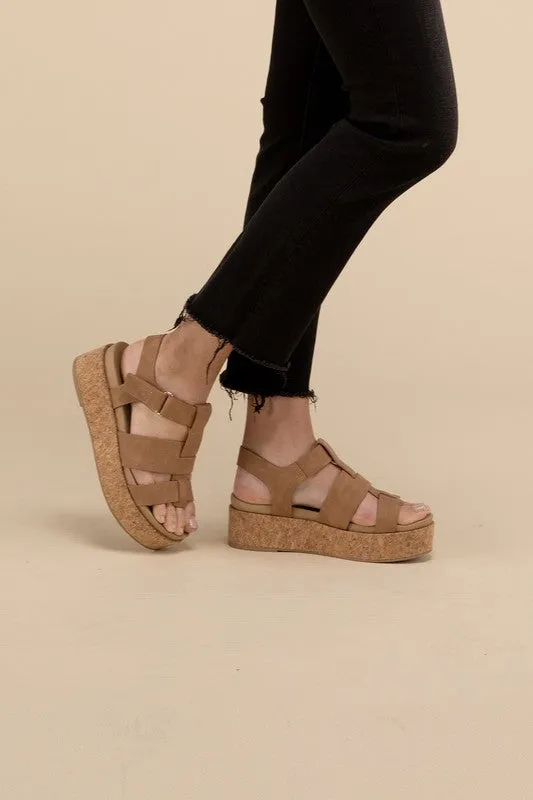 AMENDA-S Platform Sandal Wedge sold by The Dogwood Boutique product image thumbnail 4