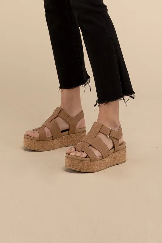 AMENDA-S Platform Sandal Wedge sold by The Dogwood Boutique product image thumbnail 3