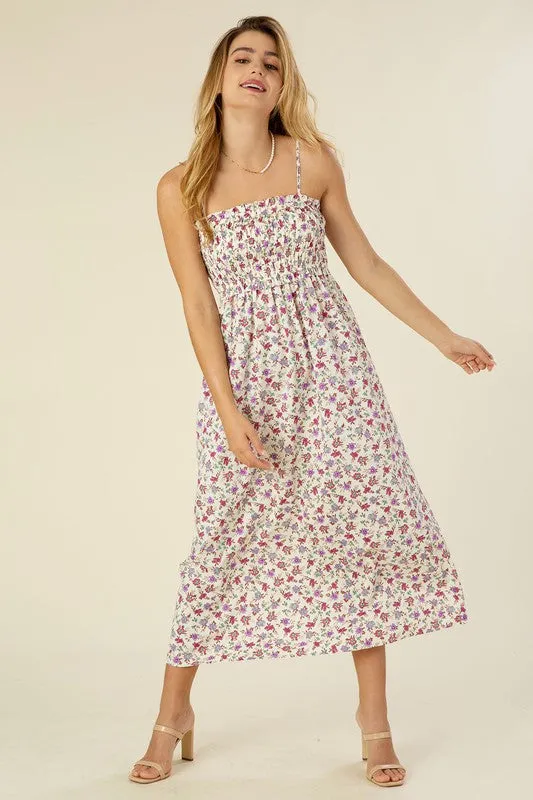 Smocked cami maxi dress sold by The Dogwood Boutique product image thumbnail 4