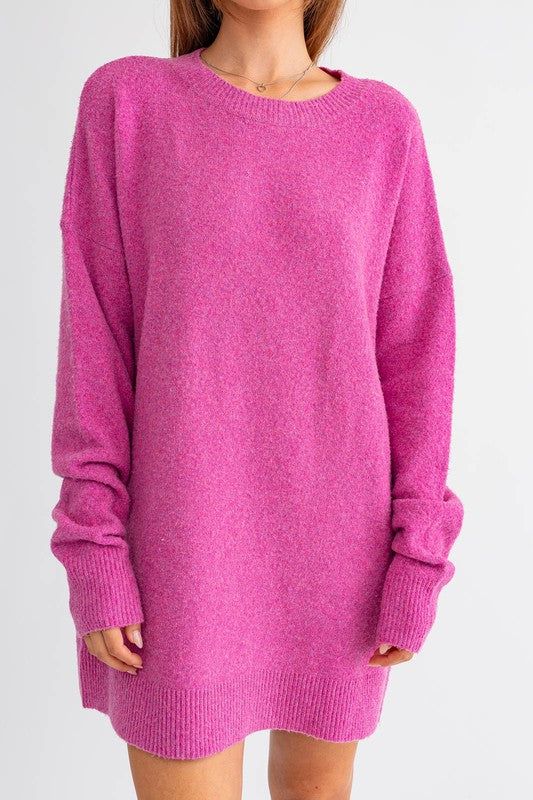 Recycled Yarn Oversized Sweater Dress sold by The Dogwood Boutique product image thumbnail 5