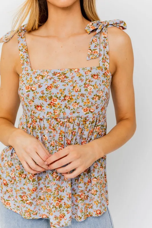 Sleeveless Ruffle Bottom Top sold by The Dogwood Boutique product image thumbnail 4