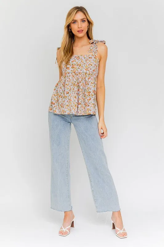 Sleeveless Ruffle Bottom Top sold by The Dogwood Boutique product image thumbnail 5