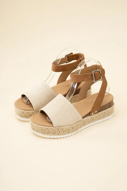 Topic-S Espadrille Ankle strap Sandals sold by The Dogwood Boutique