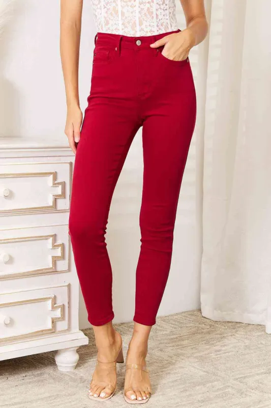 Judy Blue Full Size High Waist Tummy Control Skinny Jeans sold by The Dogwood Boutique
