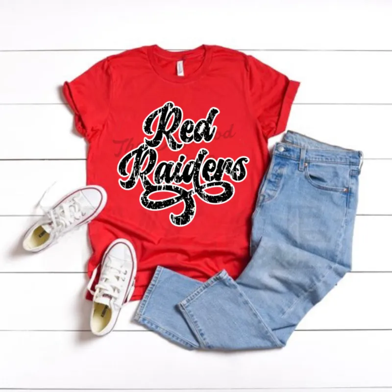 Red Raiders Mascot Tee sold by The Dogwood Boutique