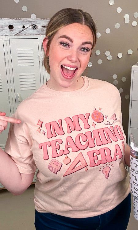 In My Teaching Era Graphic T-Shirt sold by The Dogwood Boutique