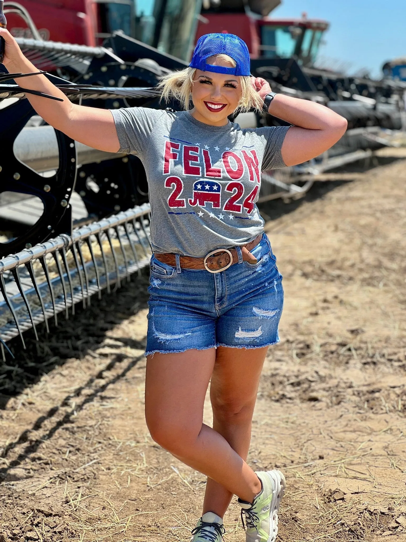 Felon 2024 Tee sold by The Dogwood Boutique product image thumbnail 2