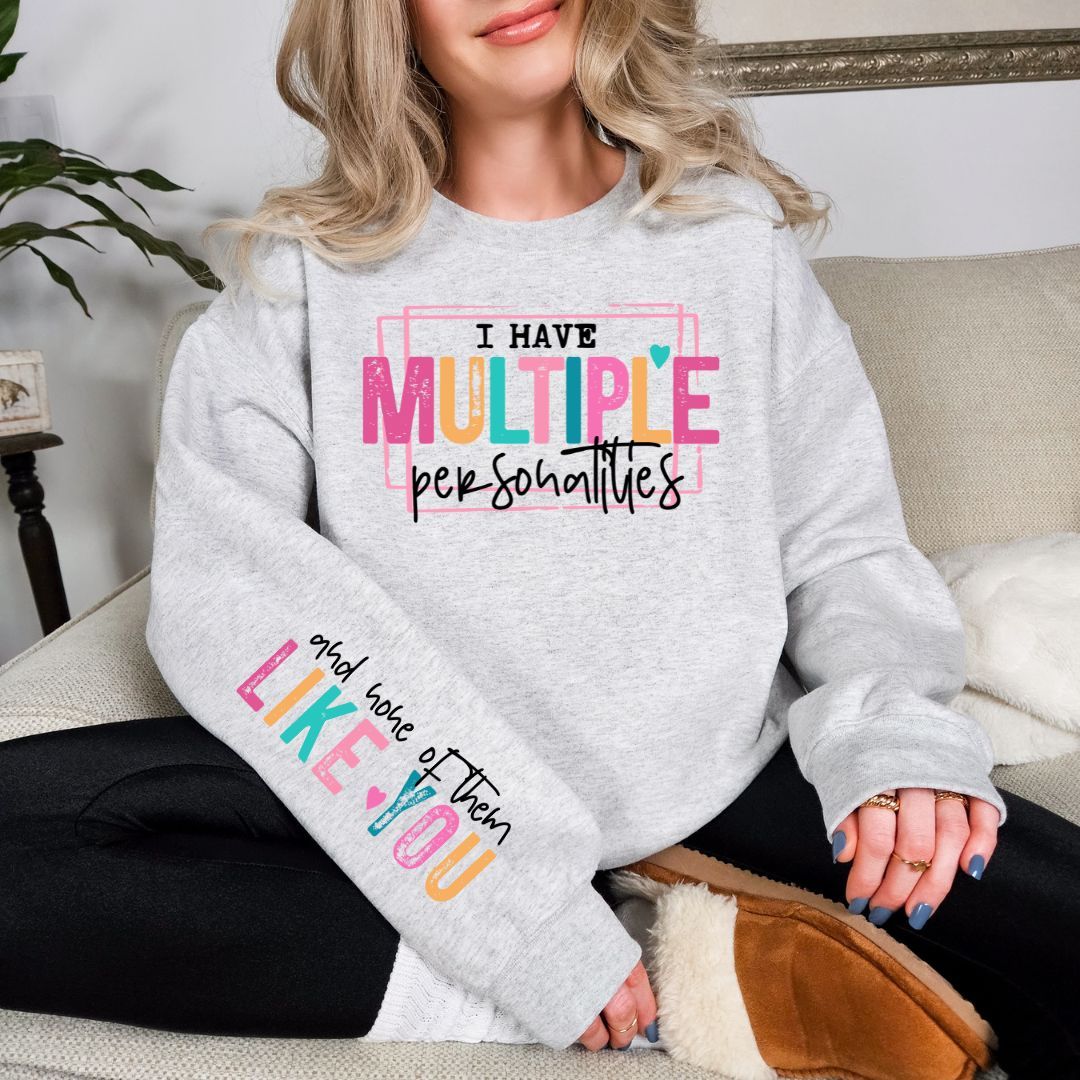 PREORDER: Multiple Personalities Sweatshirt in Three Colors sold by The Dogwood Boutique product image thumbnail 2