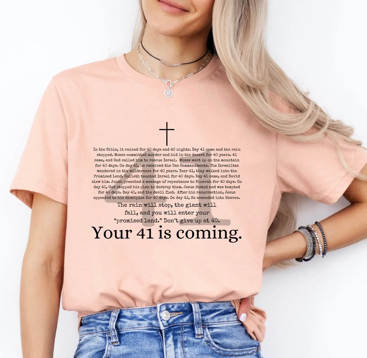 Your 41 is Coming Comfort Colors Tee sold by The Dogwood Boutique