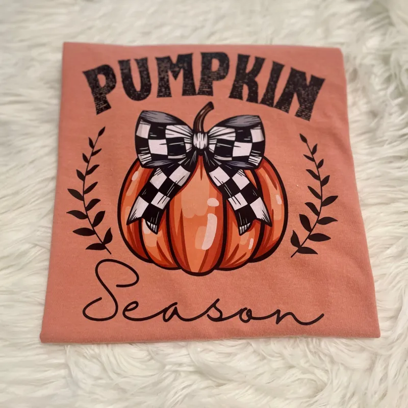 Pumpkin Season Comfort Colors Tee sold by The Dogwood Boutique