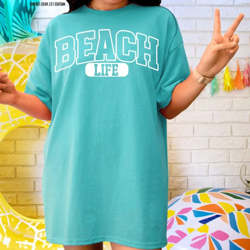 Beach Life Tee sold by The Dogwood Boutique