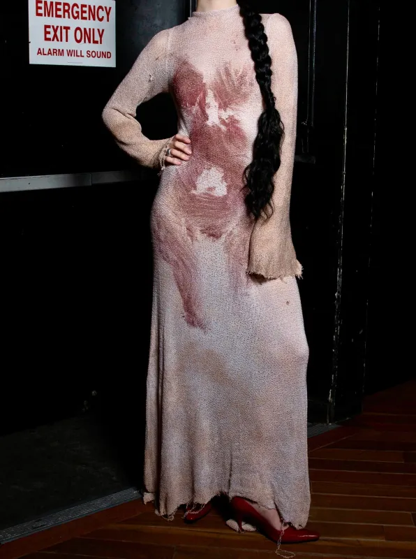 CRIPT COUTURE DRESS made by APOC