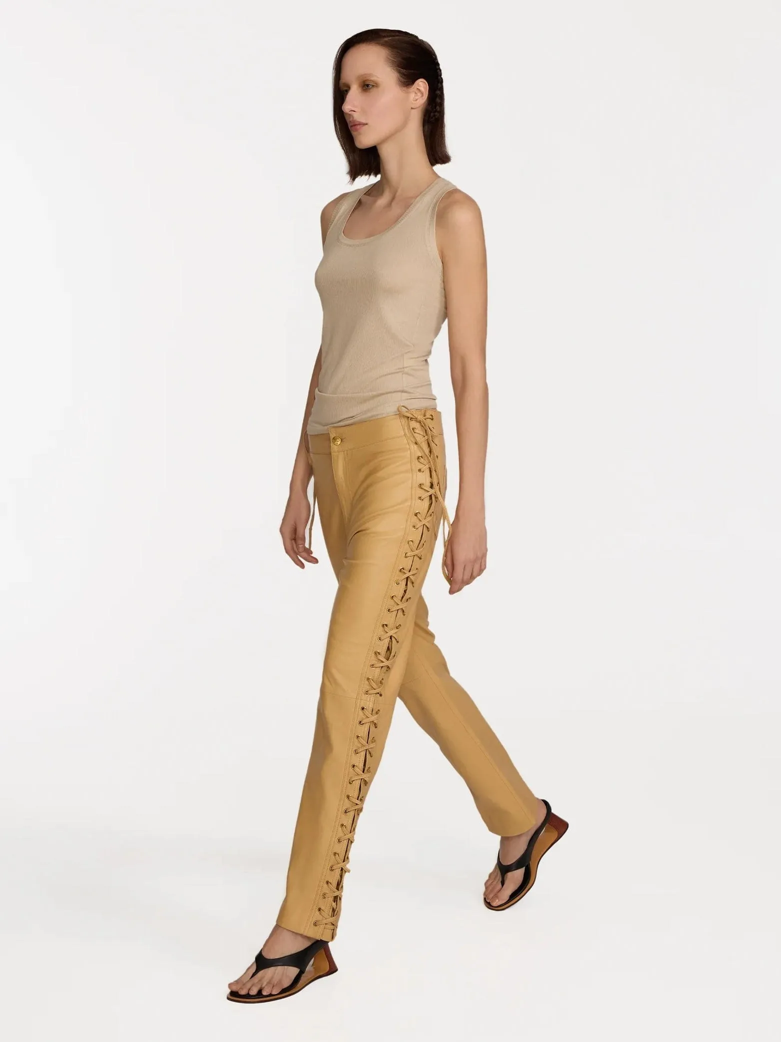 MADEO PANT - BEIGE sold by APOC product image thumbnail 4
