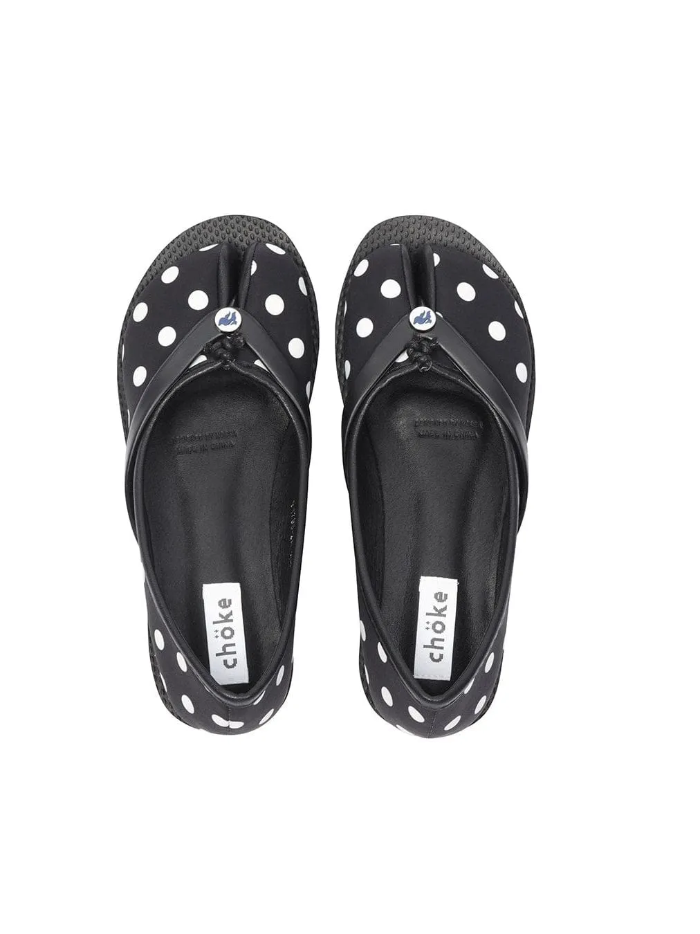 chöke Tabi Sandals in polka dot sold by APOC product image thumbnail 3