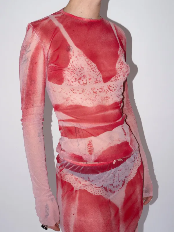 BLUSH TOP made by APOC