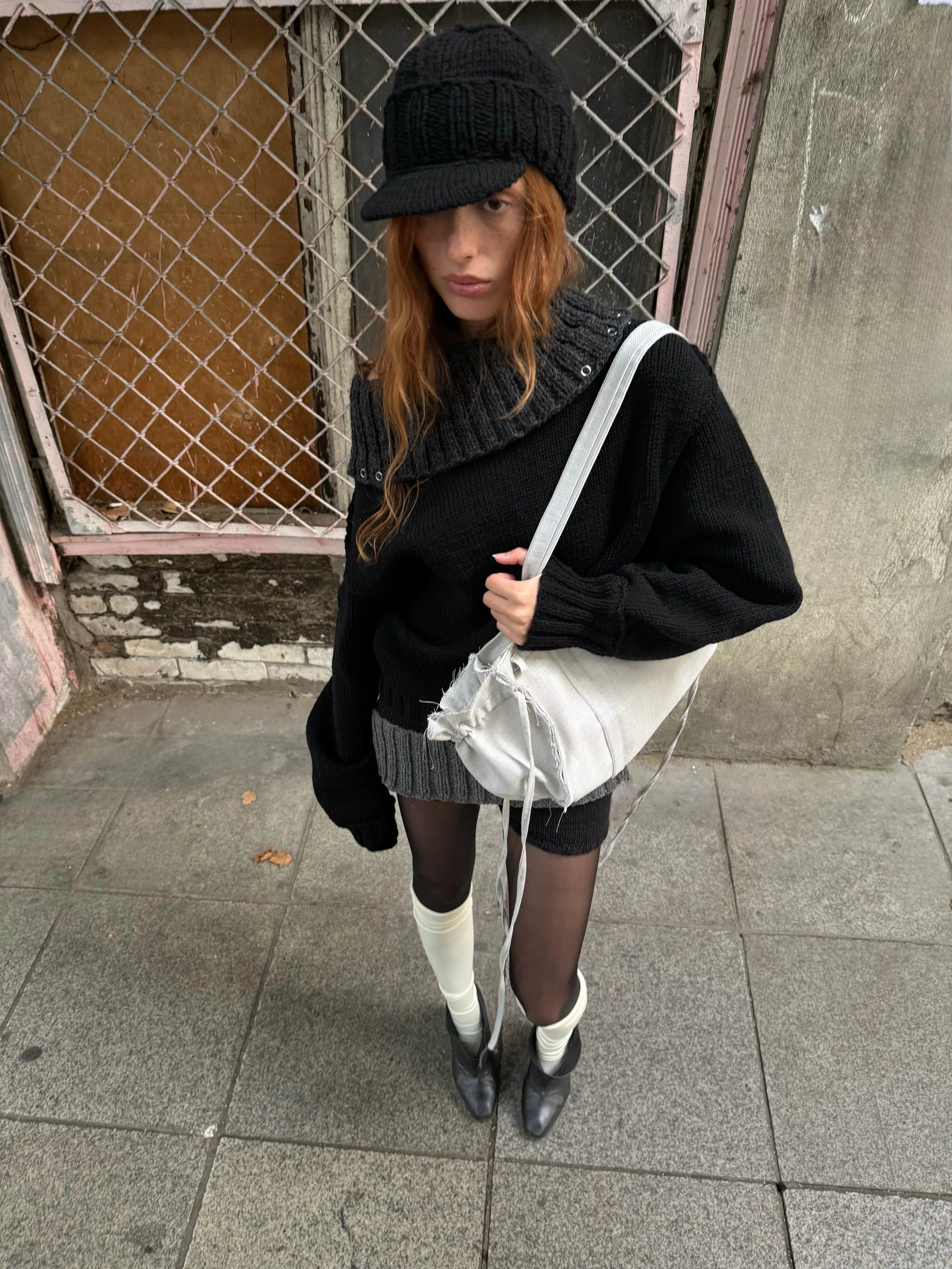 Tote “Father’s bag” in Dusty sold by APOC product image thumbnail 4