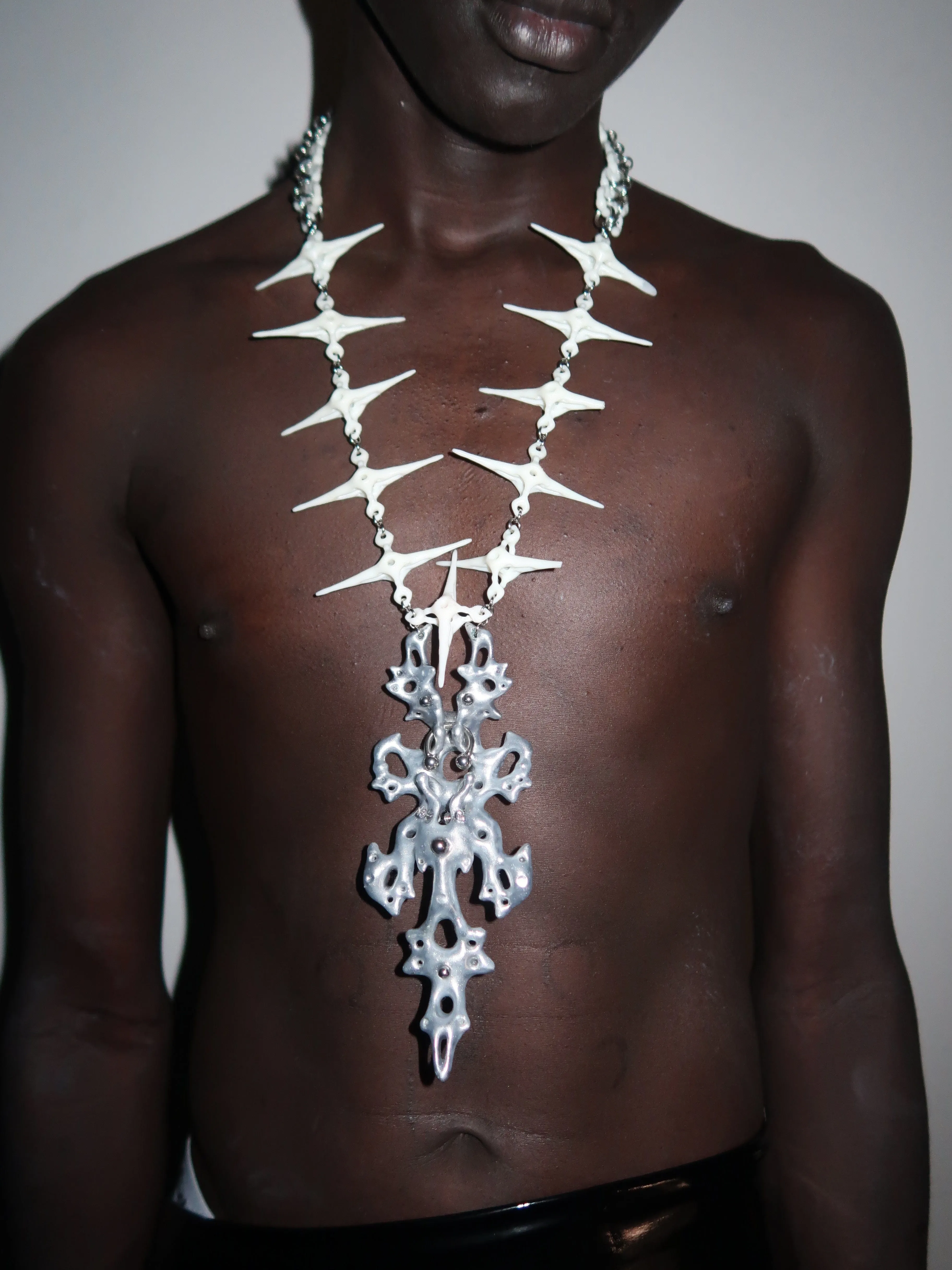 Hair Pin Necklace sold by APOC